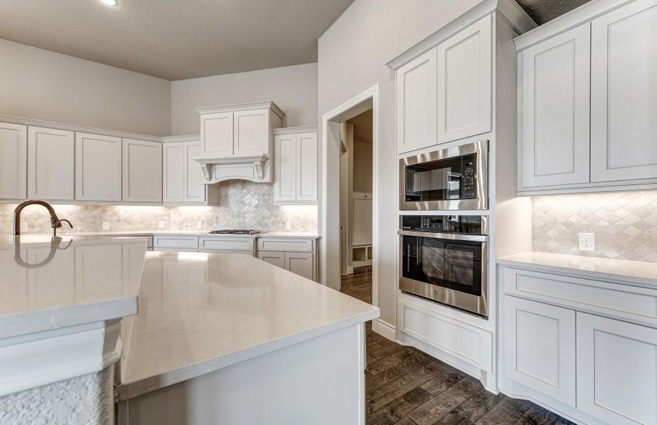 Furnished interior view inside a new home in The Woodlands Hills 65′, Willis (Image 18).