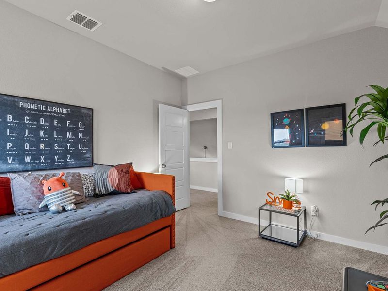 Representative furnished interior of a home built from the The Collin A by Davidson Homes LLC in Hannah Heights, Seguin (Image 18). Representative furnished interior of a home built from the The Collin A by Davidson Homes LLC in Hannah Heights, Seguin (Image 18).