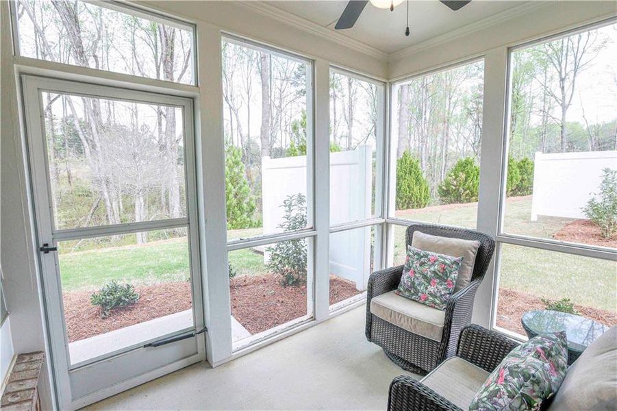 Exterior details and patio area of a home in , Cumming (Image 4). Exterior details and patio area of a home in , Cumming (Image 4).