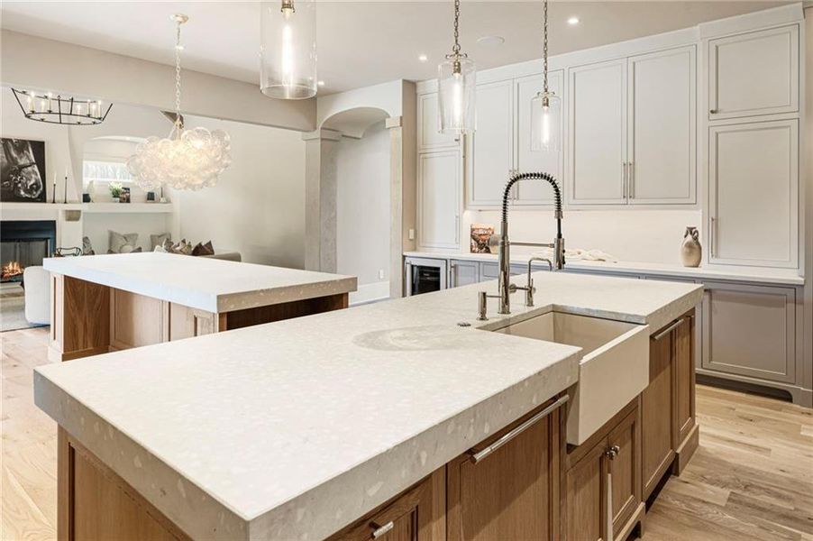 Furnished interior view inside a new home in , Alpharetta (Image 10).