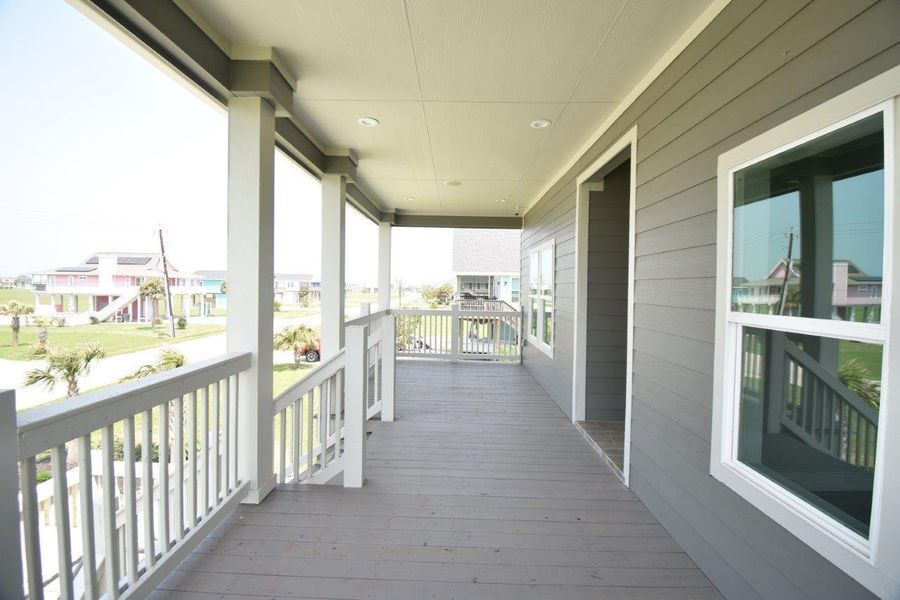 Front exterior of a new home in , Galveston, TX, highlighting curb appeal (Image 2). Front exterior of a new home in , Galveston, TX, highlighting curb appeal (Image 2).
