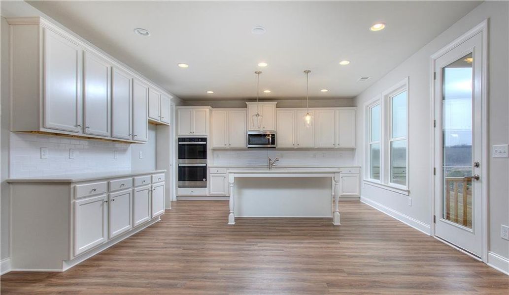 Furnished interior view inside a new home in , Homer (Image 13).