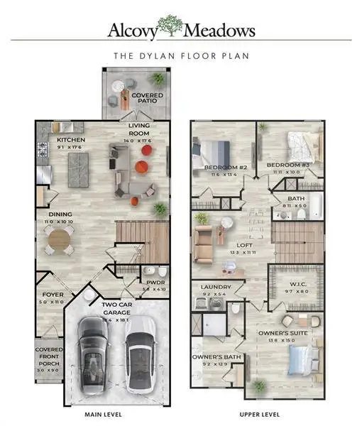 2D floor plan layout of this home in , Dacula, GA (Image 3). 2D floor plan layout of this home in , Dacula, GA (Image 3).