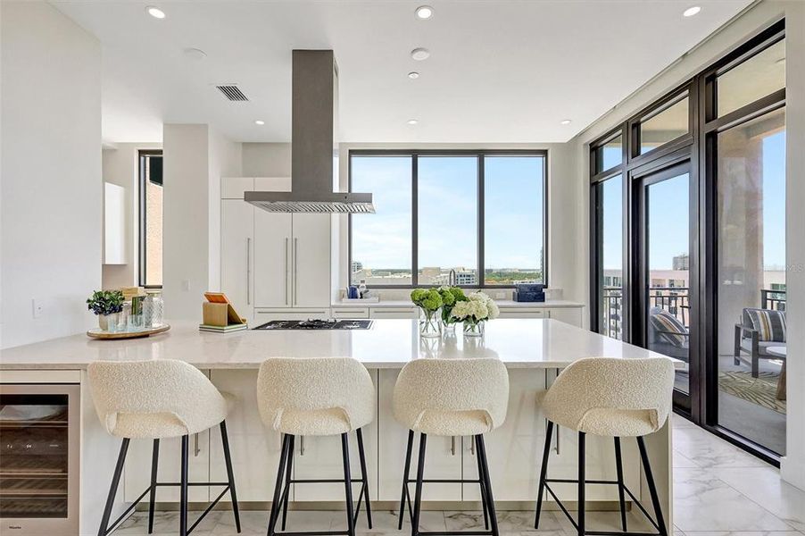 Furnished interior view inside a new home in , Sarasota (Image 7).
