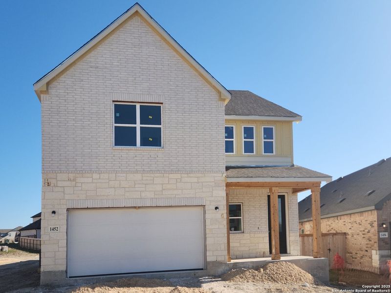 In-progress construction of a new home in Arcadia Ridge, San Antonio, TX (Image 23). In-progress construction of a new home in Arcadia Ridge, San Antonio, TX (Image 23).