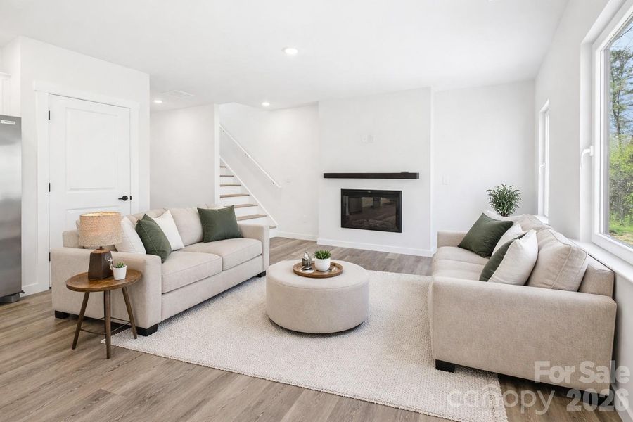 Furnished interior view inside a new home in , Hudson (Image 5).