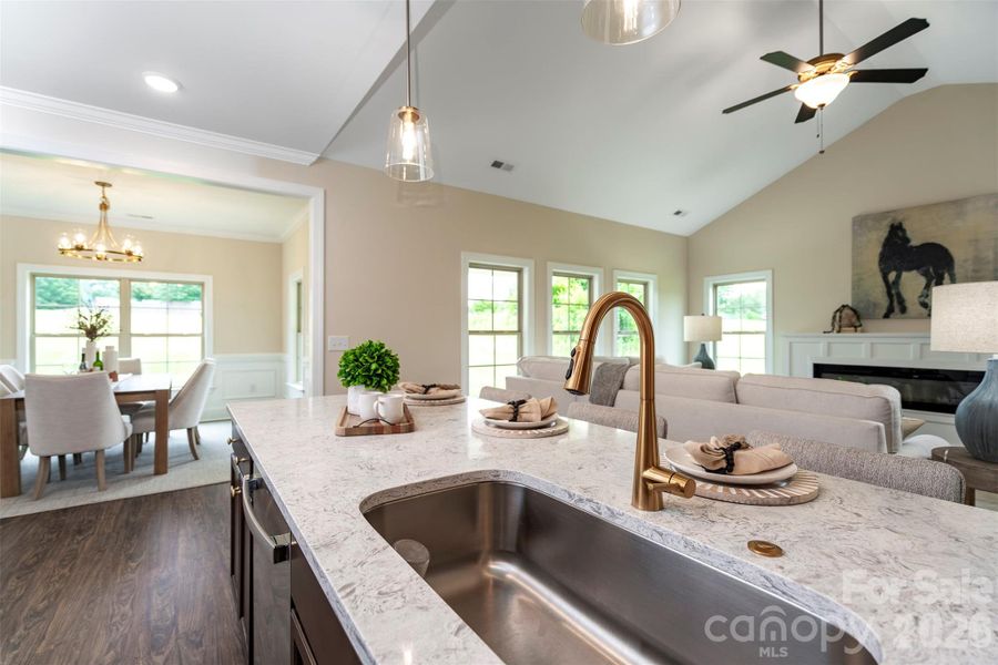 Close-up of interior finishes inside a home in , Monroe (Image 21). Close-up of interior finishes inside a home in , Monroe (Image 21).