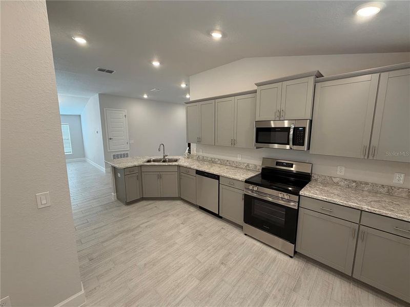 Furnished interior view inside a new home in Oak Hill Plantation, Ocala (Image 5). Furnished interior view inside a new home in Oak Hill Plantation, Ocala (Image 5).