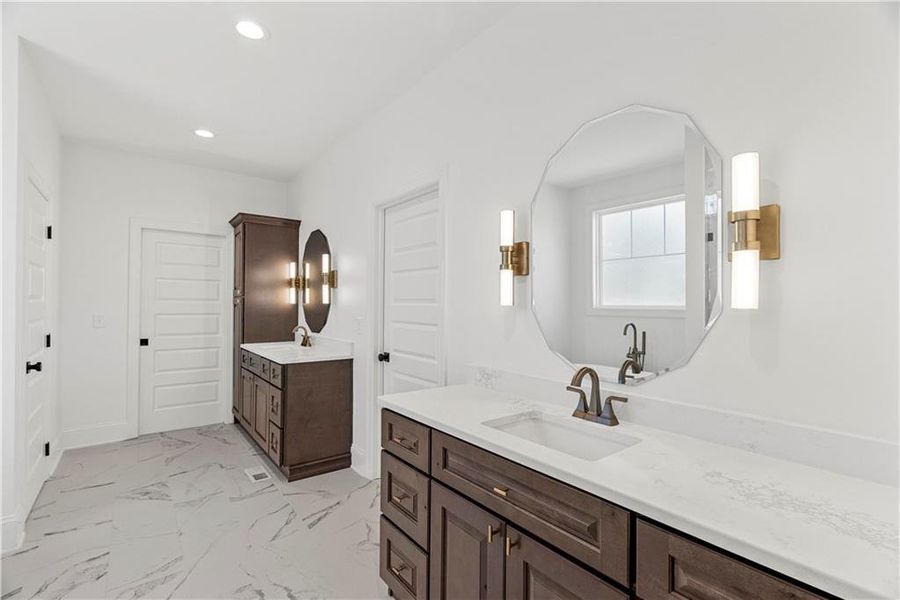 Furnished interior view inside a new home in , Calhoun (Image 6).