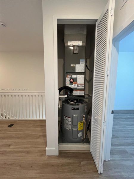 Furnished interior view inside a new home in , Miami (Image 3).