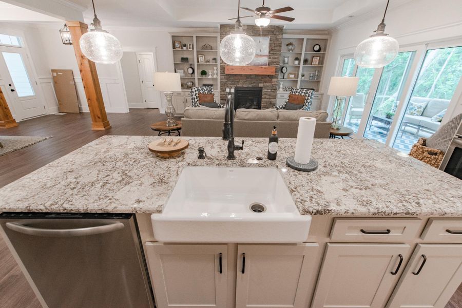 Representative furnished interior of a home built from the McKinley by Bill Clark Homes in The Sanctuary at Sunset Beach, Sunset Beach (Image 14). Representative furnished interior of a home built from the McKinley by Bill Clark Homes in The Sanctuary at Sunset Beach, Sunset Beach (Image 14).