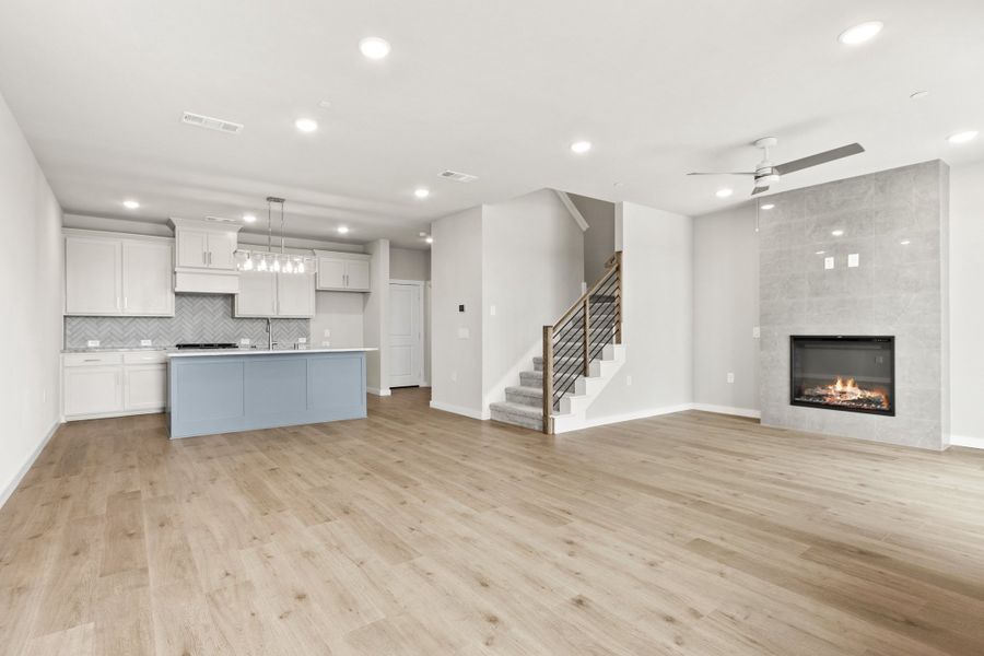 Spacious, unfurnished interior of a new home in The Tribute, The Colony (Image 20). Spacious, unfurnished interior of a new home in The Tribute, The Colony (Image 20).