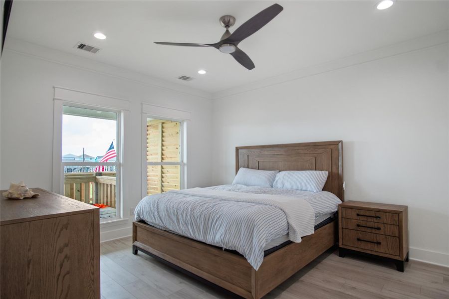 Furnished interior view inside a new home in , Crystal Beach (Image 16). Furnished interior view inside a new home in , Crystal Beach (Image 16).