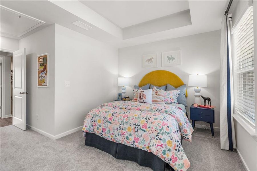 Furnished interior view inside a new home in Rosewood Farm, Lawrenceville (Image 28).