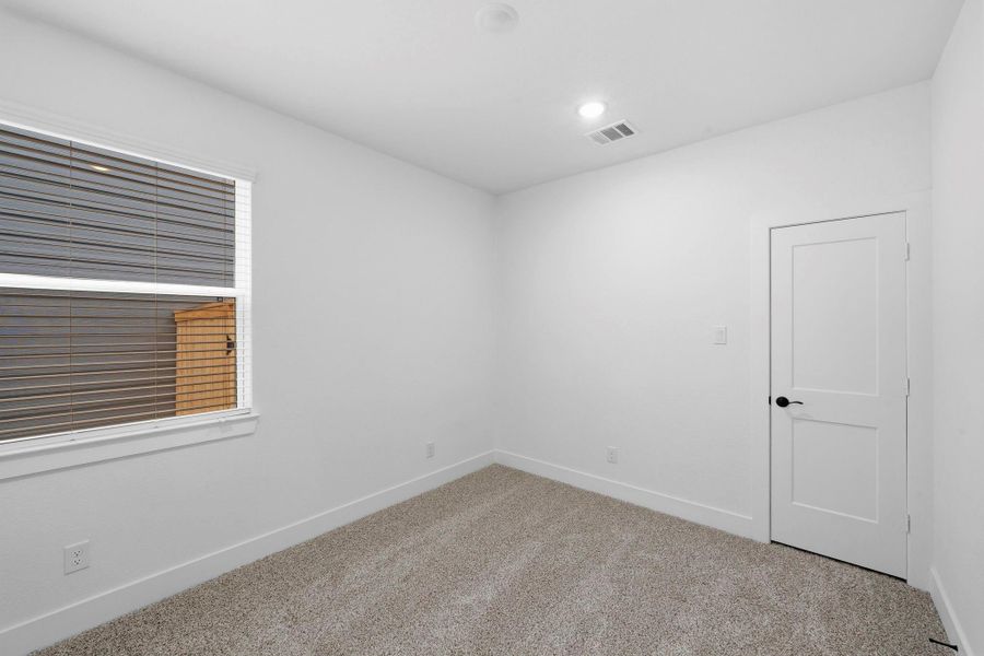 Spacious, unfurnished interior of a new home in Bridgeland, Cypress (Image 21).