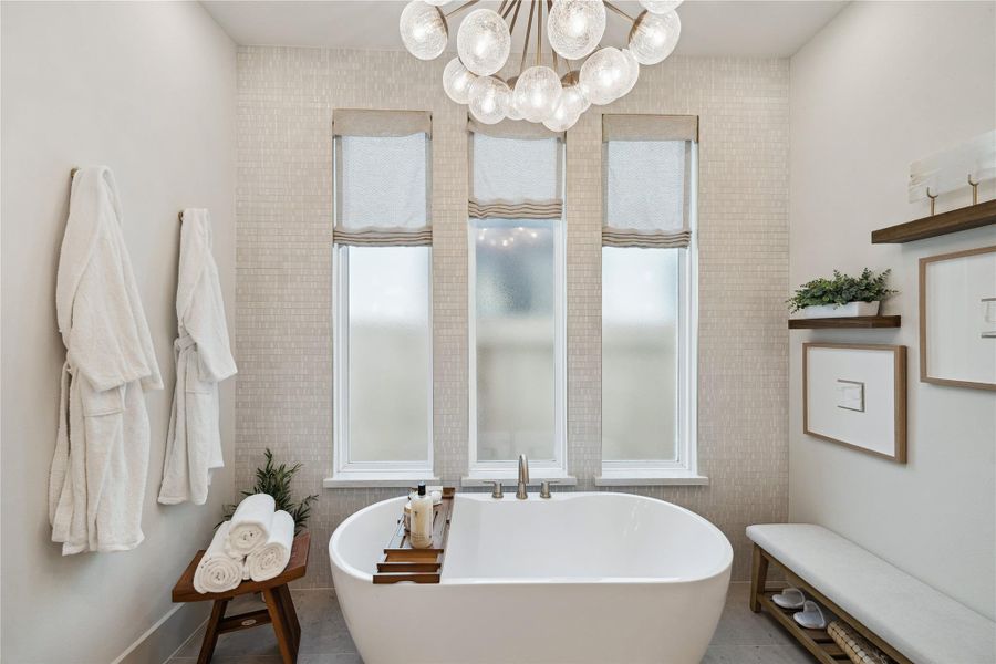 Model home staged image. Features, selections and colors may vary.