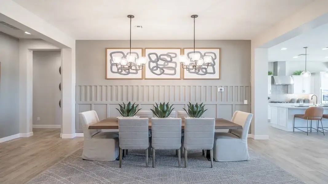 Furnished interior view inside a new home in Allen Ranches, Litchfield Park (Image 10).
