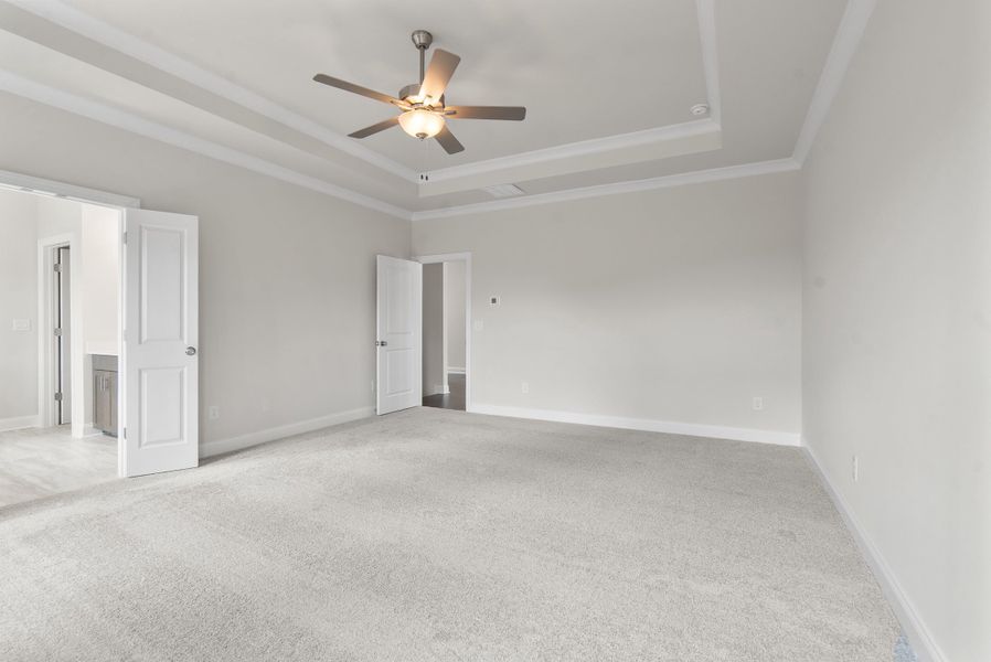 Representative unfurnished interior of a home built from the The Caplin by The Providence Group in Palisades Single Family, Cumming (Image 33). Representative unfurnished interior of a home built from the The Caplin by The Providence Group in Palisades Single Family, Cumming (Image 33).
