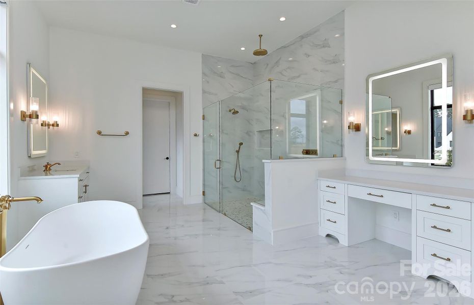 Furnished interior view inside a new home in , Weddington (Image 15). Furnished interior view inside a new home in , Weddington (Image 15).