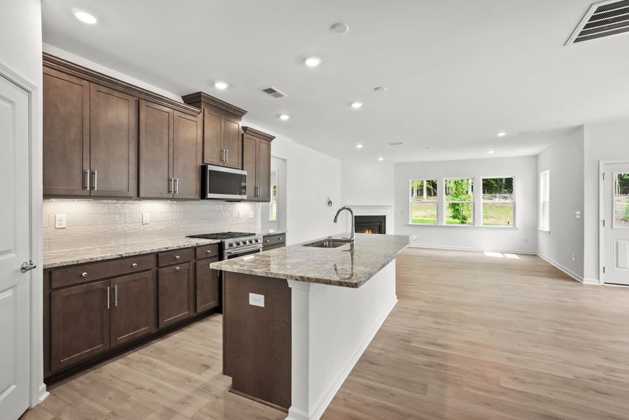 Furnished interior view inside a new home in Michaux Gardens, Belmont (Image 81).