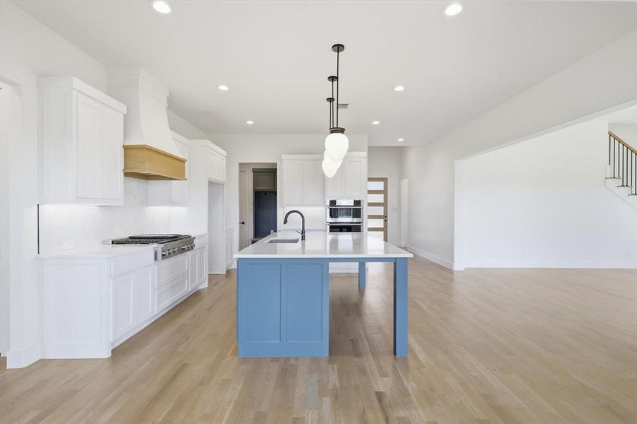 Furnished interior view inside a new home in , McKinney (Image 8).