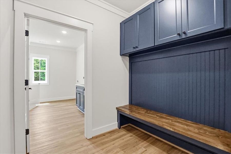 Furnished interior view inside a new home in , Monroe (Image 10).