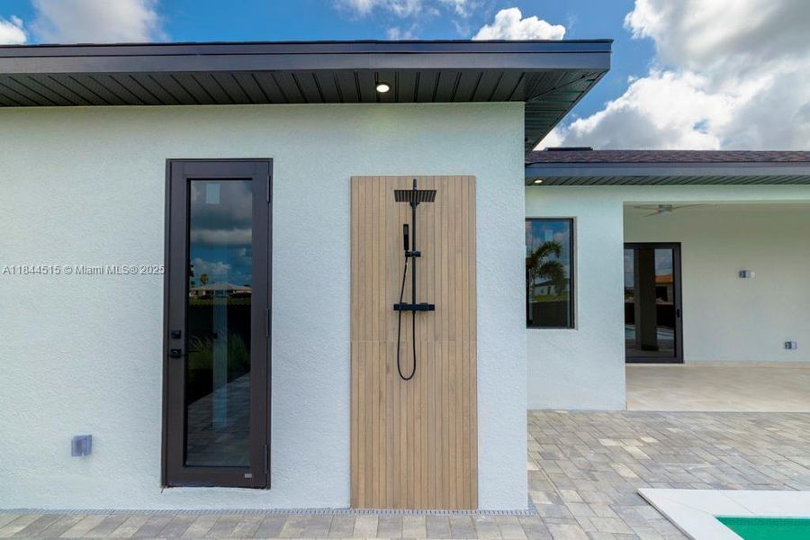 Front exterior of a new home in , Cape Coral, FL, highlighting curb appeal (Image 2).