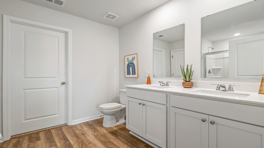 Furnished interior view inside a new home in Marion Village, Santee (Image 9).