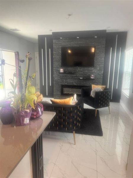 Furnished interior view inside a new home in EverBe, Orlando (Image 5).