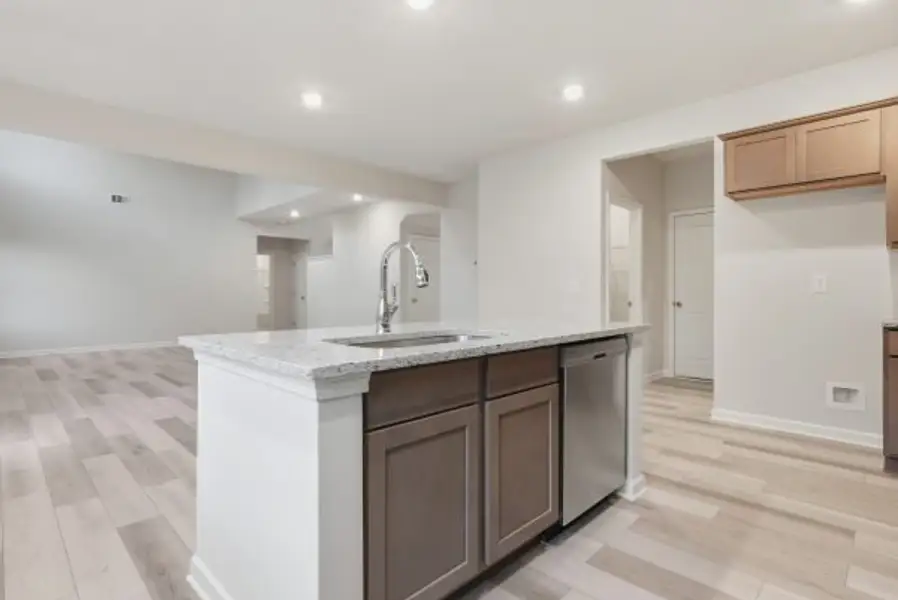 Representative furnished interior of a home built from the Clayton by Piedmont Residential in Hampton Ridge, Jefferson (Image 4).