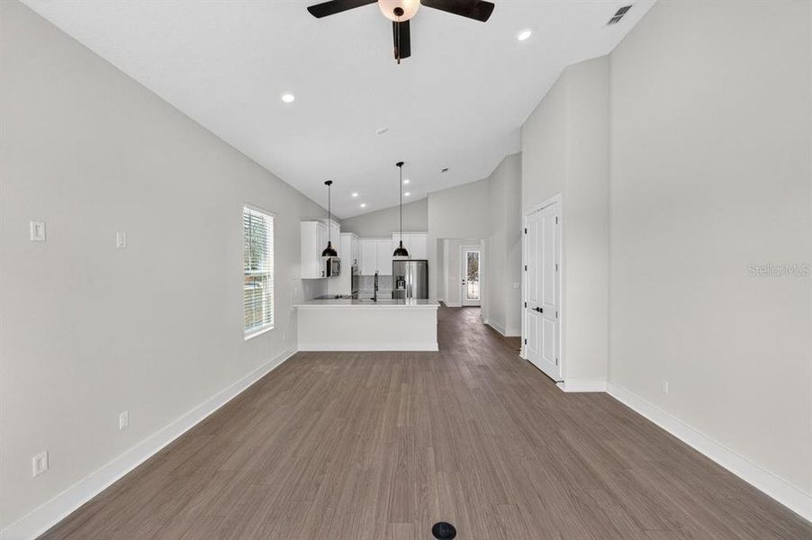 Spacious, unfurnished interior of a new home in Stables at Cary Forest, Bryceville (Image 27).