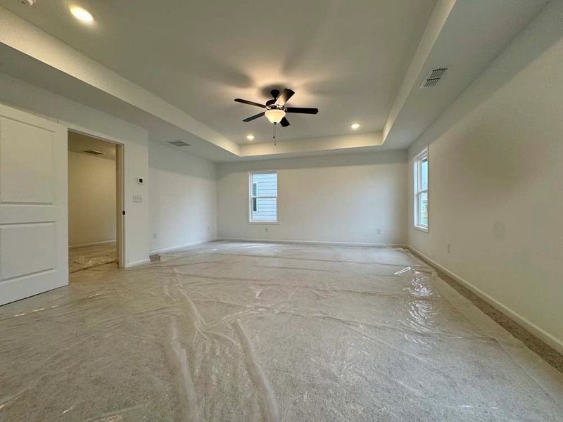 Primary Bedroom Construction Progress Primary Bedroom Construction Progress