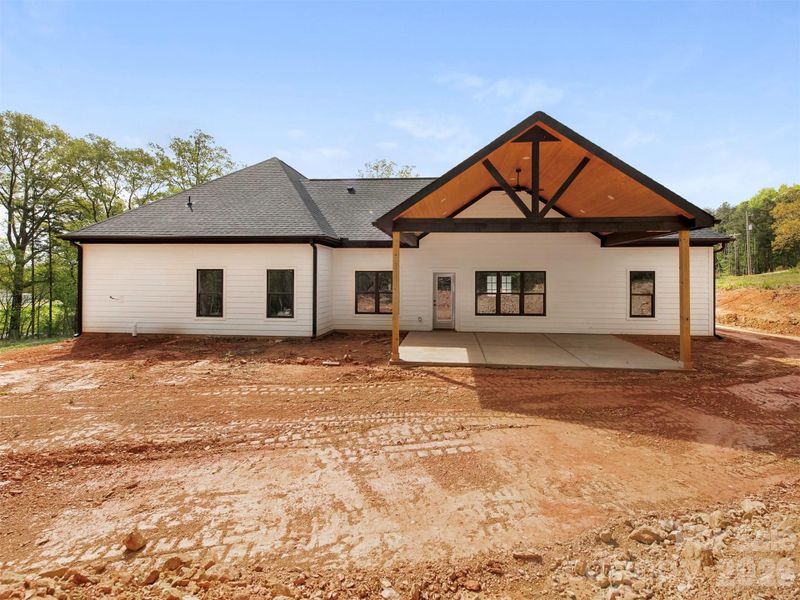 Exterior details and patio area of a home in , Stanfield (Image 3).