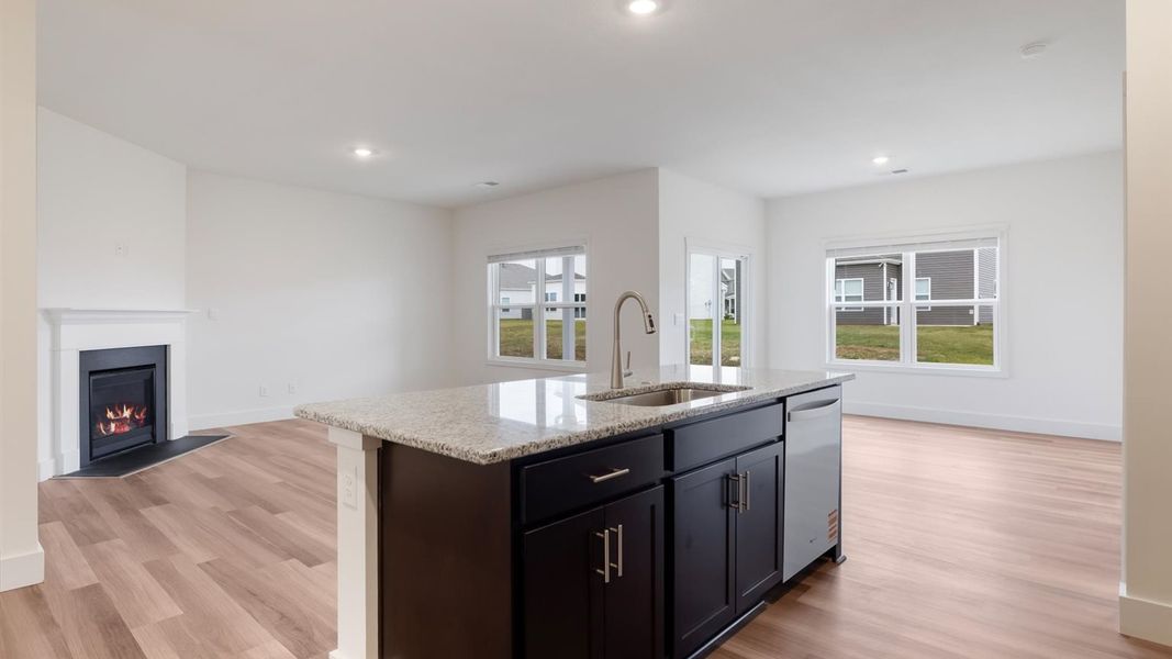 Furnished interior view inside a new home in Millstone Village, Morristown (Image 6).