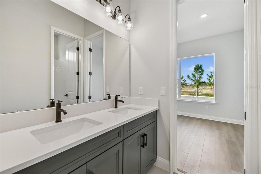 Furnished interior view inside a new home in Laureate Park at Lake Nona - Park Series, Orlando (Image 9).