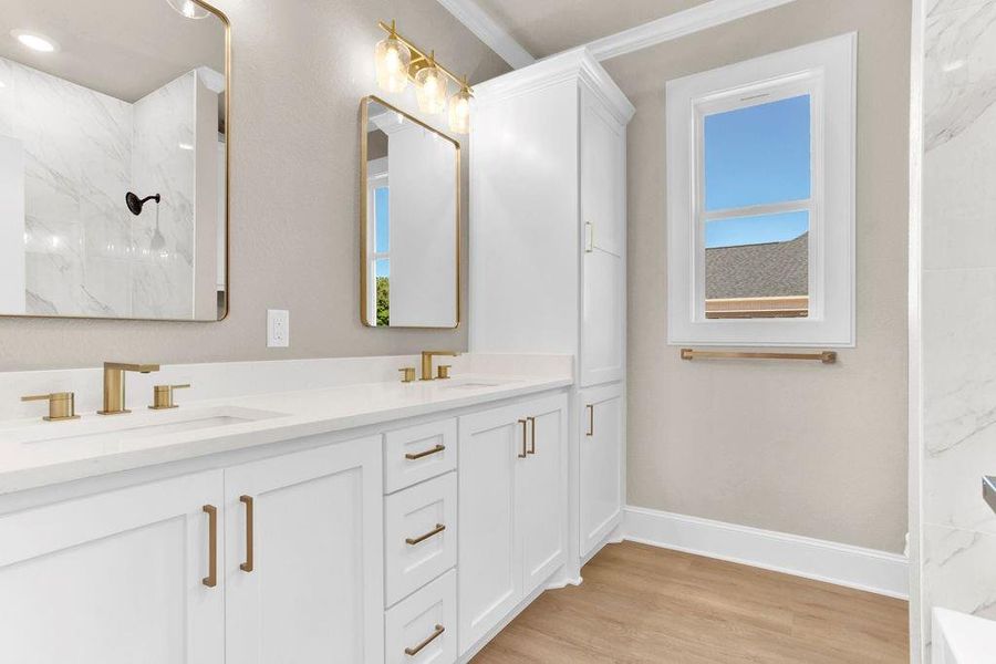 Furnished interior view inside a new home in , Tyler (Image 15).