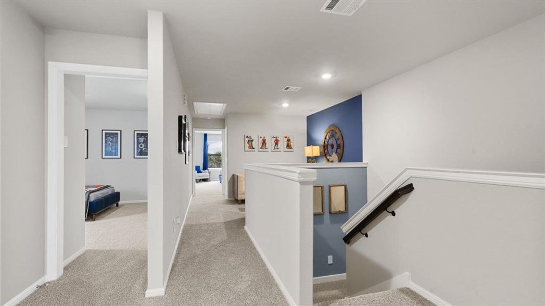 Furnished interior view inside a new home in Orchard Village, Fort Worth (Image 33).