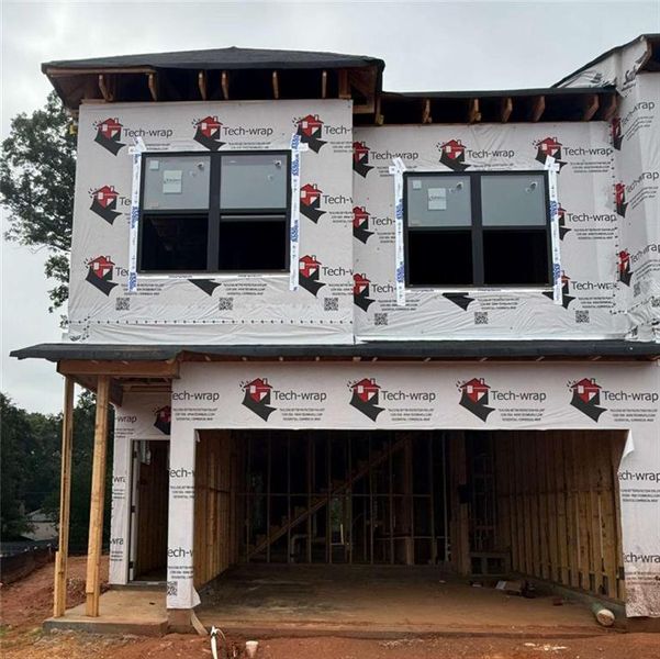 In-progress construction of a new home in , Tucker, GA (Image 5).