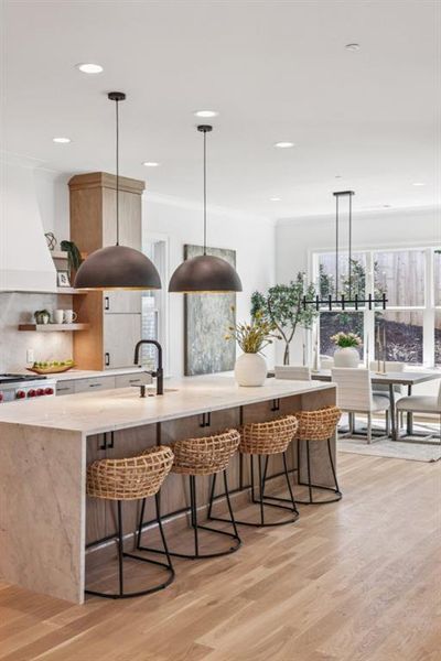 Furnished interior view inside a new home in , Marietta (Image 14).