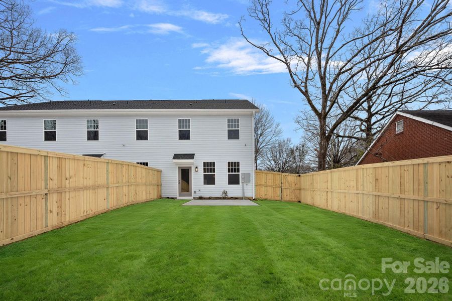 Exterior details and patio area of a home in , Charlotte (Image 4). Exterior details and patio area of a home in , Charlotte (Image 4).