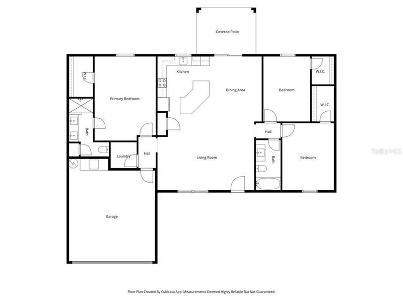 2D floor plan layout of this home in , Dunnellon, FL (Image 5).