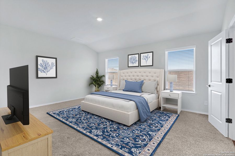 Furnished interior view inside a new home in , San Antonio (Image 14). Furnished interior view inside a new home in , San Antonio (Image 14).