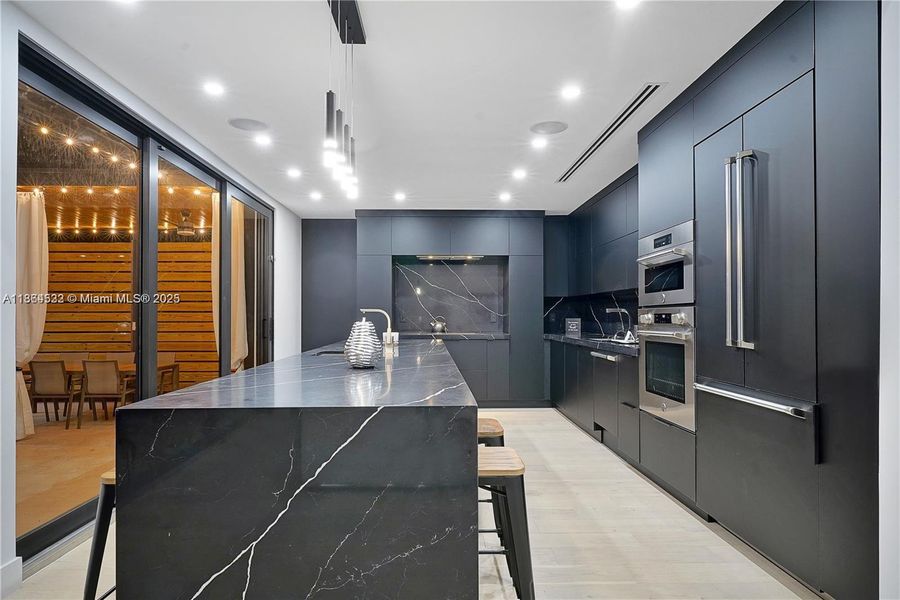 Furnished interior view inside a new home in , Miami (Image 49).