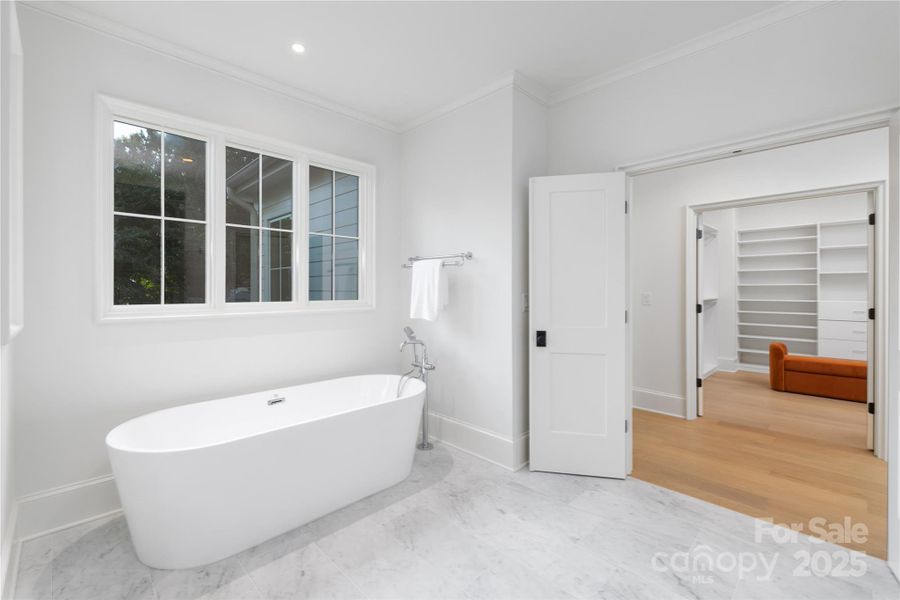 Furnished interior view inside a new home in , Charlotte (Image 26).