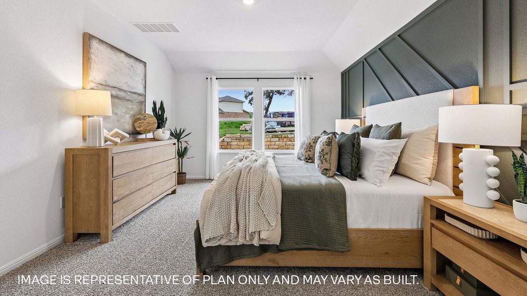 Furnished interior view inside a new home in Bar W Ranch, Leander (Image 34).