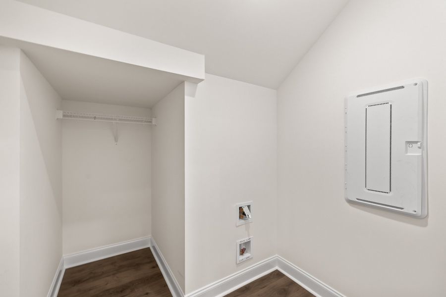 Representative unfurnished interior of a home built from the The Chandler by RobuckHomes in Baylee Ridge, Selma (Image 206).