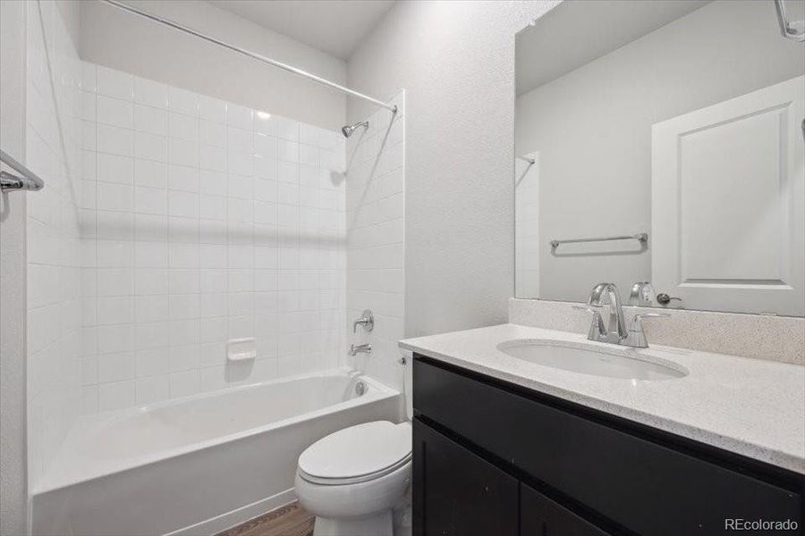 Furnished interior view inside a new home in Legato, Commerce City (Image 4). Furnished interior view inside a new home in Legato, Commerce City (Image 4).