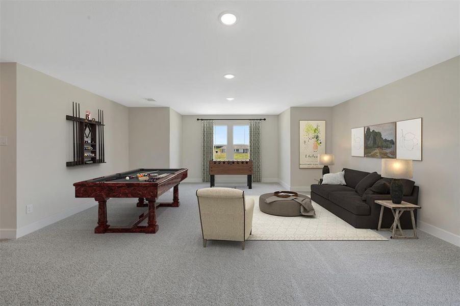 Furnished interior view inside a new home in Elevon, Lavon (Image 13).