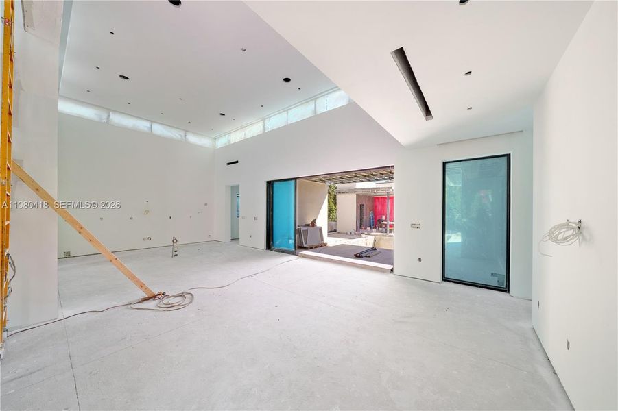 In-progress construction of a new home in , Biscayne Park, FL (Image 17). In-progress construction of a new home in , Biscayne Park, FL (Image 17).