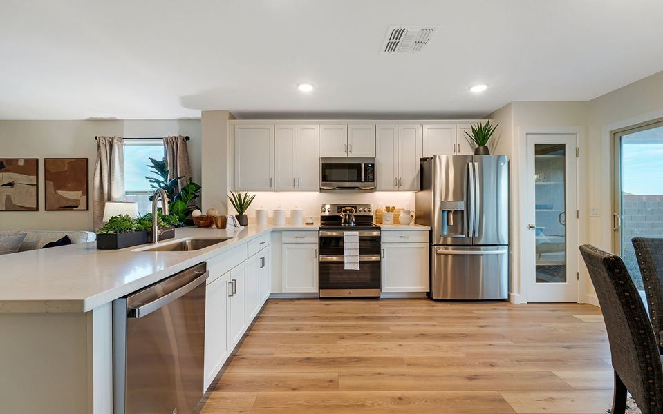 Furnished interior view inside a new home in Bay Creek, Baytown (Image 14).